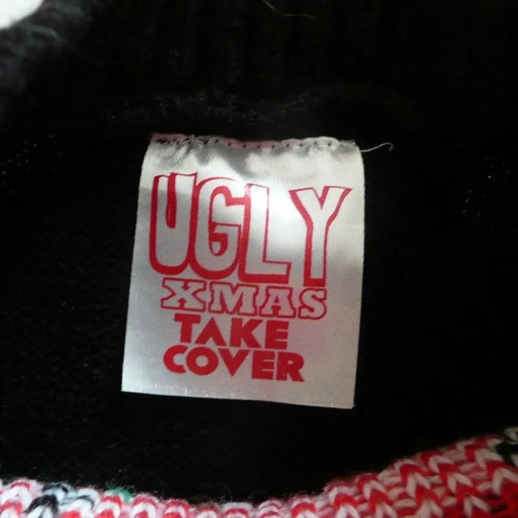 Ugly Xmas Take Over Kids Christmas Sweater Children's Jumper Size XS / TP (6- 6X - Picture 5 of 5